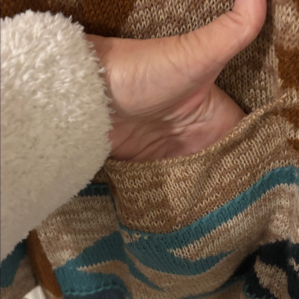 Double D Ranch Multicolor Knit Cardigan - Picture 3 of 7